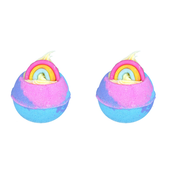 2PK Bomb Cosmetics Rainbow Vibes Bath Bomb Blaster Body Fragrance
