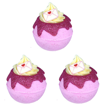 3PK Bomb Cosmetics Bath Blaster Bathbomb Soap - Scent With Love