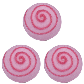 3PK Bomb Cosmetics Island Tiara Bath Bomb Creamer Body Fragrance