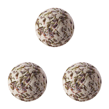 3PK Bomb Cosmetics Lavender Bath Bomb Creamer Body Fragrance