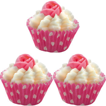 3PK Bomb Cosmetics Rosehip Bath Bomb Buttercup Body Fragrance