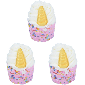 3PK Bomb Cosmetics Bathe the Rainbow Bath Bomb Mallow Body Fragrance