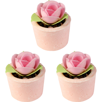3PK Bomb Cosmetics Garden Party Bath Bomb Mallow Body Fragrance