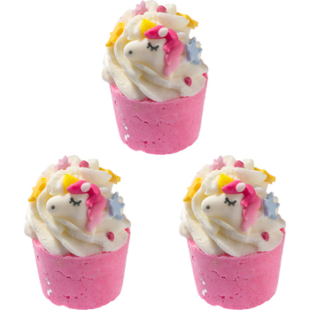 3PK Bomb Cosmetics It's Kinda Magic Bath Bomb Mallow Body Fragrance