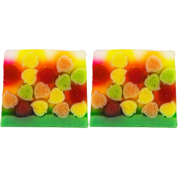 2PK Bomb Cosmetics Beyond Be-Leaf Scented Soap Slice Bar