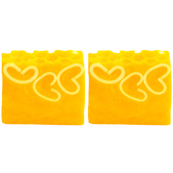 2PK Bomb Cosmetics Honey Bee Good Soap Slice Bar Body Fragrance