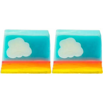 2PK Bomb Cosmetics Mrs Bluesky Soap Slice Body Fragrance