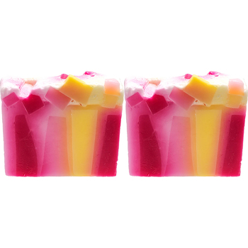 2PK Bomb Cosmetics Swizzle Stick Soap Slice Body Fragrance