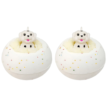 2PK Bomb Cosmetics Spot On Bath Bomb Blaster w/ Toy Body Fragrance