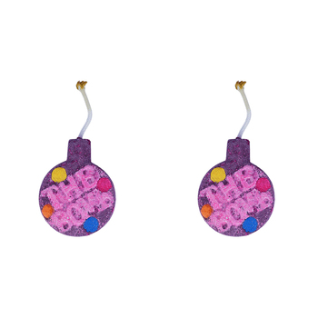 2PK Bomb Cosmetics Fizzy Rascal Watercolours Bath Bomb