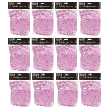 12PK Studio Gift Wrapping 40G Filler / Shredded Paper Purple