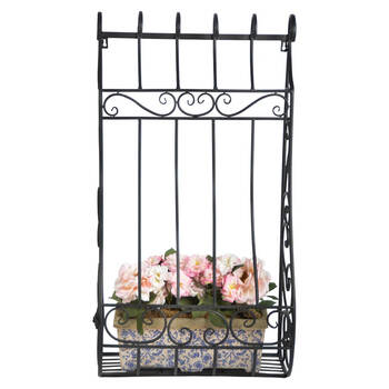 Esschert Design Italian Plant Hanger Inside & Ouside Black