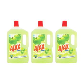 3PK Ajax Fresh Scent Anti Bactieral Multi-Purpose Floor Cleaner Apple 2L