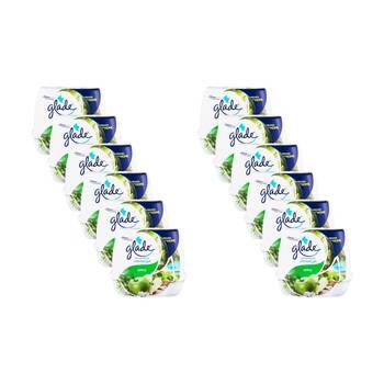 12PK Glade Cone Scented Gel Air Freshener Home Fragrance Apple 180g