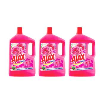 3PK Ajax Fresh Scent Anti Bactieral Multi-Purpose Floor Cleaner Rose 2L