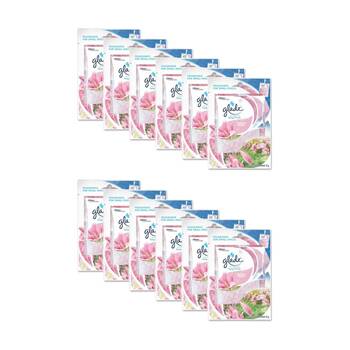 12PK Glade Hang It Air Freshener Scented Sachet Floral Fresh 8g