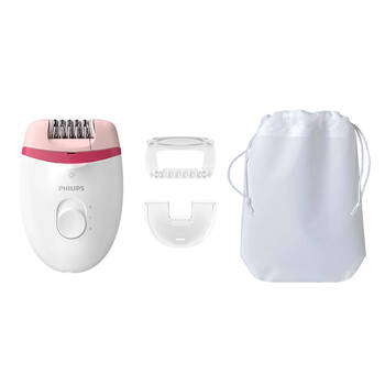 Philips Satinelle Essential Corded Compact Epilator w/ Opti-Light for Legs
