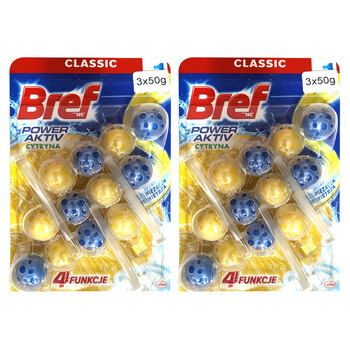 2x 3PK 150g Bref Power Active - Lemon