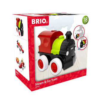 Brio Steam & Go Train Kids/Childrens Play Toy 18M+