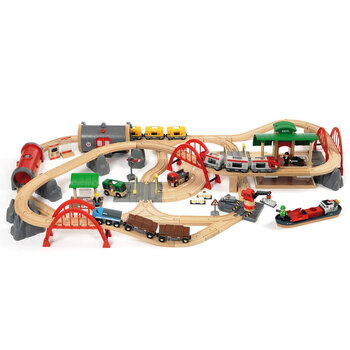 87pc Brio Deluxe Railway Set Kids/Children Educational Toy 3y+