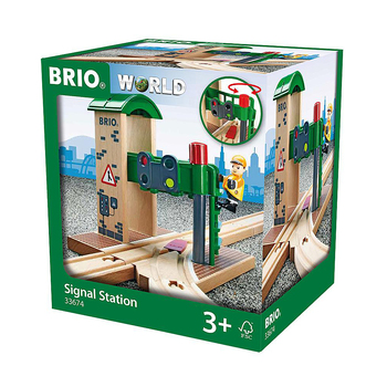 2pc Brio Signal Station Kids/Childrens Play Toy 3y+ 