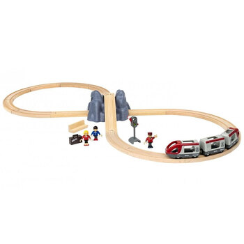 26pc Brio World Railway Train Starter Set Kids Educational Toy 3y+