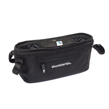 Bumbleride Parent Pack Storage Bag Accessory For Stroller/Pram Black