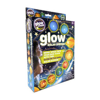 Brainstorm Toys Glow In The Dark Solar System Kids/Children 6y+