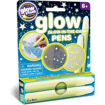 Brainstorm Toys Glow Creations Glow-In-The-Dark Pens 6y+