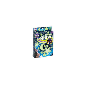 Brainstorm Toys Cosmic Glow In The Dark Moon & Stars Kids 3y+
