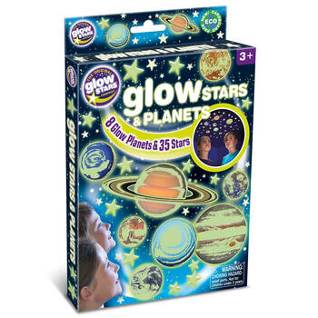Brainstorm Toys Glow In The Dark Stars & Planets Kids 3y+
