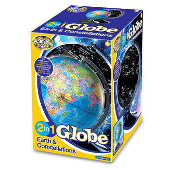 Brainstorm Toys 2in1 Globe Earth & Constellations Kids 8y+