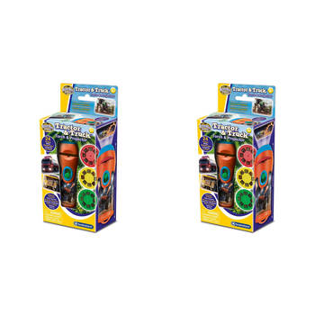 2PK Brainstorm Toys Tractor & Truck Torch & Projector Kids 3y+