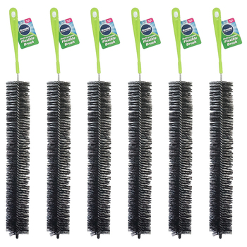 6PK kemasi Cleaning Brush - 60Cm Home Bathroom Kitchen Cleaning Assorted