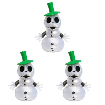 3PK Nightmare Before Christmas Collectable Mini Figures/Toy 2.5in 3y+ Assorted