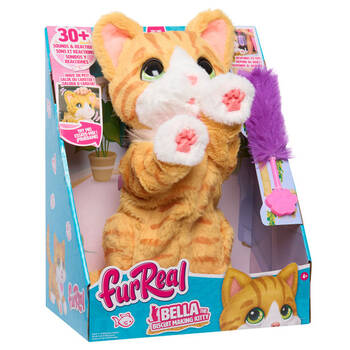 FurReal Interactive Cat Plush Toy Bella the Biscuit Making Kitty Kids 4y+