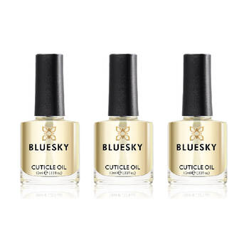 3PK Bluesky Cuticle Oil Nail Care Nourishing Hydrating 15ml Manicure Protection