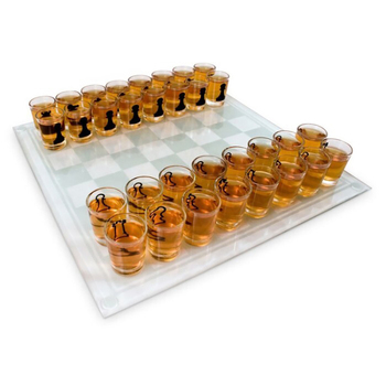 Drinking Game Chess 35x35cm Fun Novelty Drinking Tabletop Game 18y+