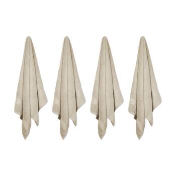 4x Ardor St Regis Collection 80x160cm Bath Towel Sheet Soft Cotton Stone
