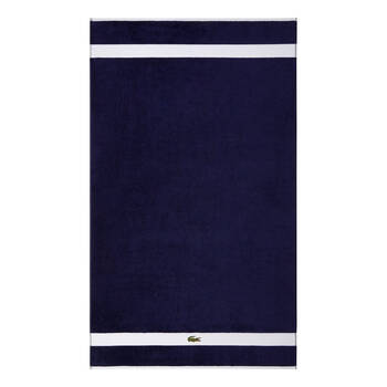 Lacoste LCASUAL Cotton Bath Sheet 90x150cm Towel - Marine