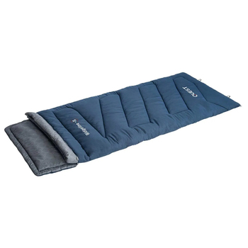 Quest Ridgeline 220cm -5˚C Sleeping Bag w/ Carry Bag - Blue
