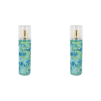 2PK Britney Spears Island Fantasy Body Mist Scent Fragrance For Women 240ml