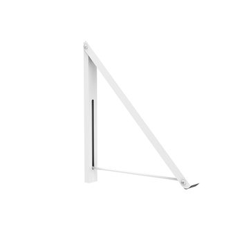 Butlers Suite Metal Wall Mount Clothes Hanger - White