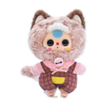 Baby Three Kitten Wardrobe Plush Blind Box Surprise Fun Toy Assorted