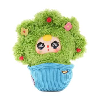 Baby Three A Pot Of Little Flower Plush Blind Box Surprise Fun Toy Assorted