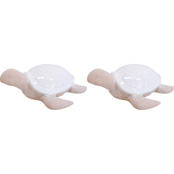 2PK LVD Turtle Ceramic Figurine Home/Lounge Decor 21cm Natural