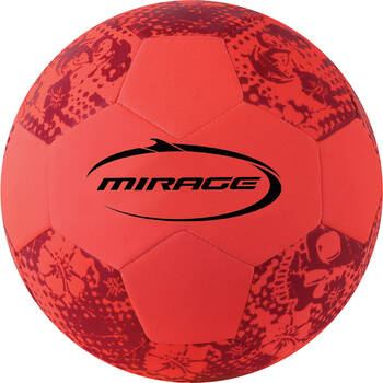 Mirage Waterproof Neoprene Soccer Ball Kids Outdoor Water Toy Orange