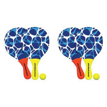 2PK Mirage Neoprene Paddle Set Kids Outdoor Water Toy Orange/Yellow