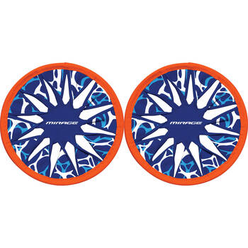 2PK Mirage Twistee Flying Disc Kids Outdoor Water Toy Blue/Orange