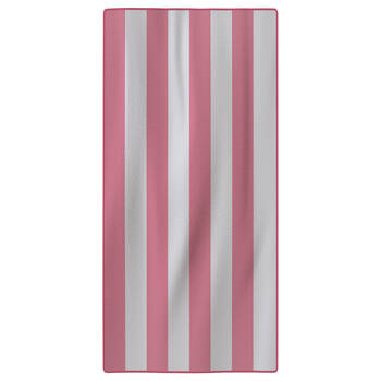 Mirage Sand Free Microfibre Beach Towel 420gsm 160 x 80cm Coral